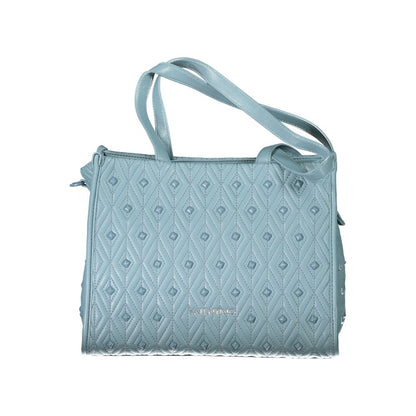 Bolso de polietileno azul claro para mujer