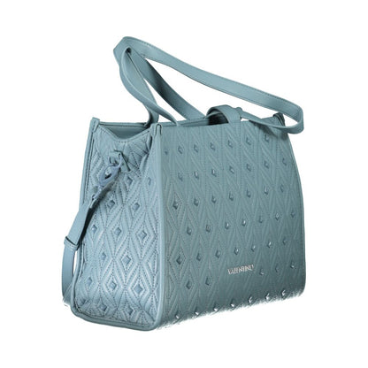 Bolso de polietileno azul claro para mujer