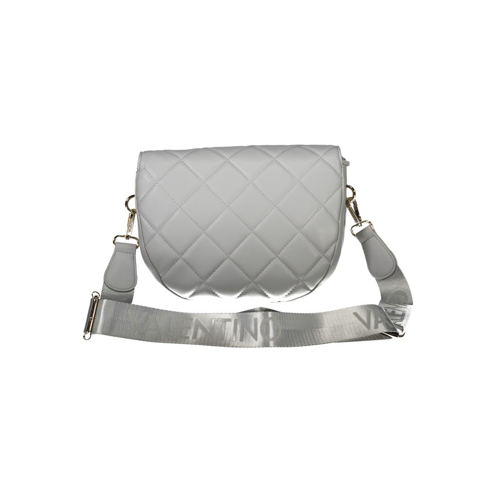 Gray Polyethylene Women Handbag