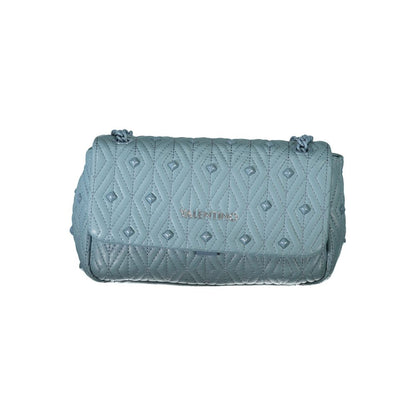 Bolso de polietileno azul claro para mujer