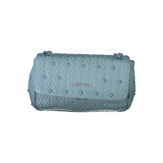 Bolso de polietileno azul claro para mujer