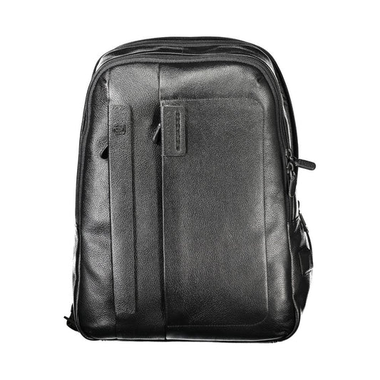 Black Leather Backpack