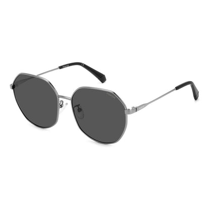 Gafas de sol de metal gris