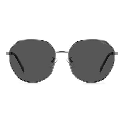 Gafas de sol de metal gris