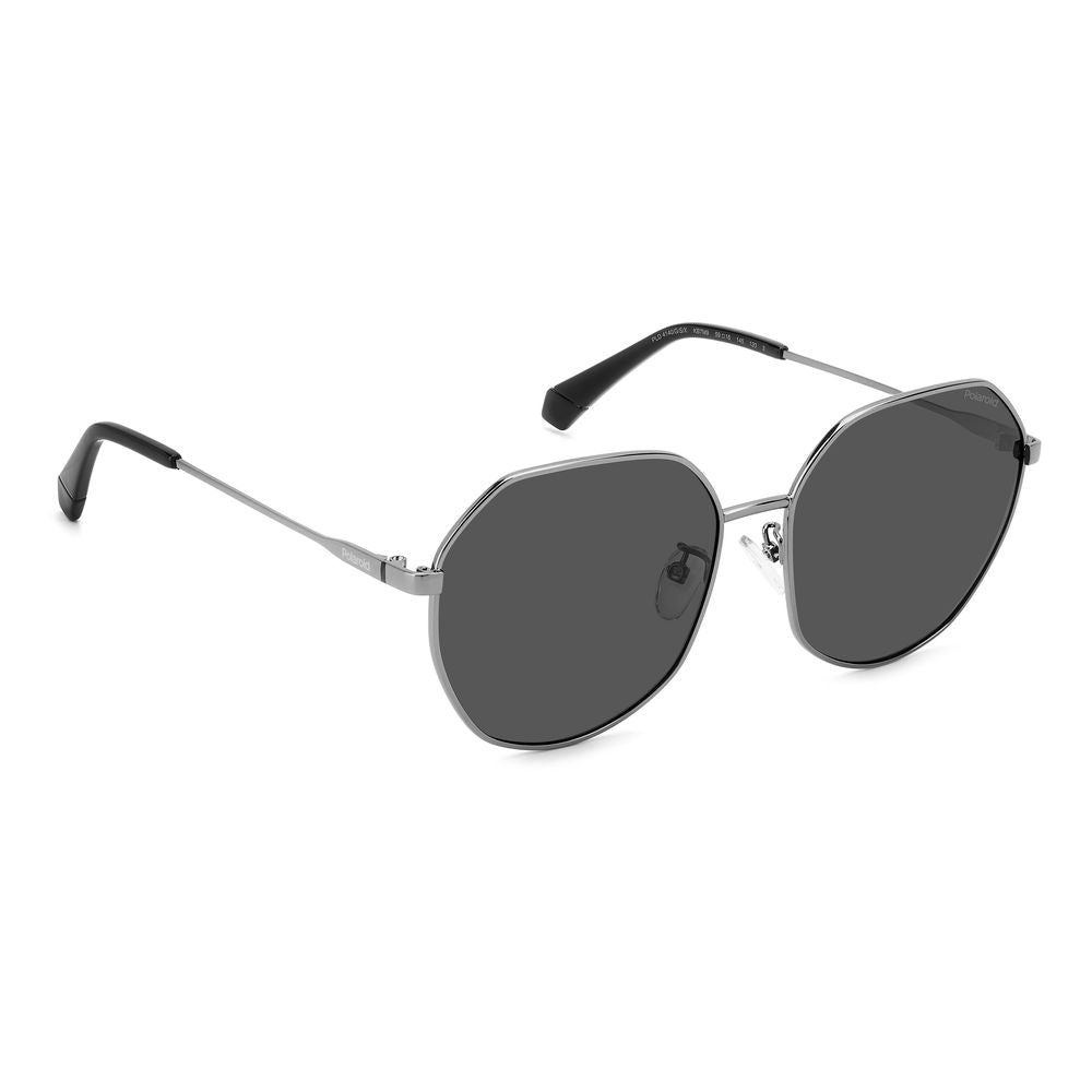 Gafas de sol de metal gris