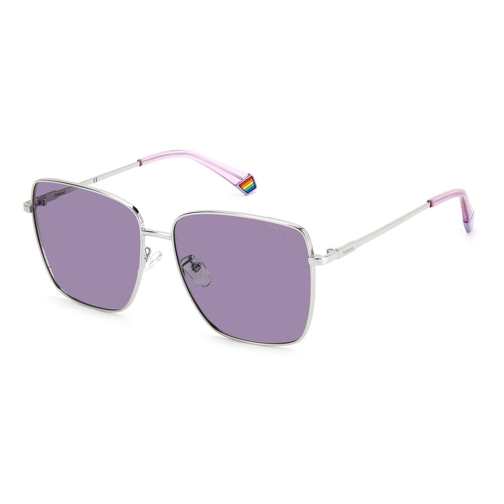 Gray Metal Sunglasses