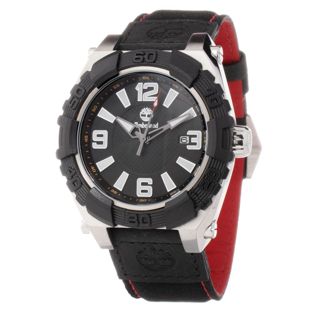 Reloj de piel negro