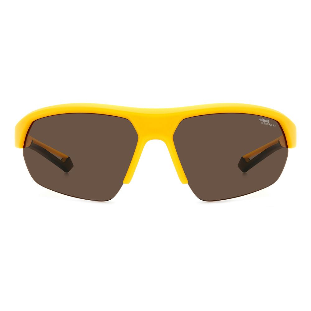 Yellow Resin Sunglasses