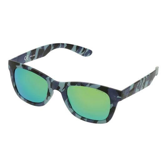 Blue Injected Sunglasses