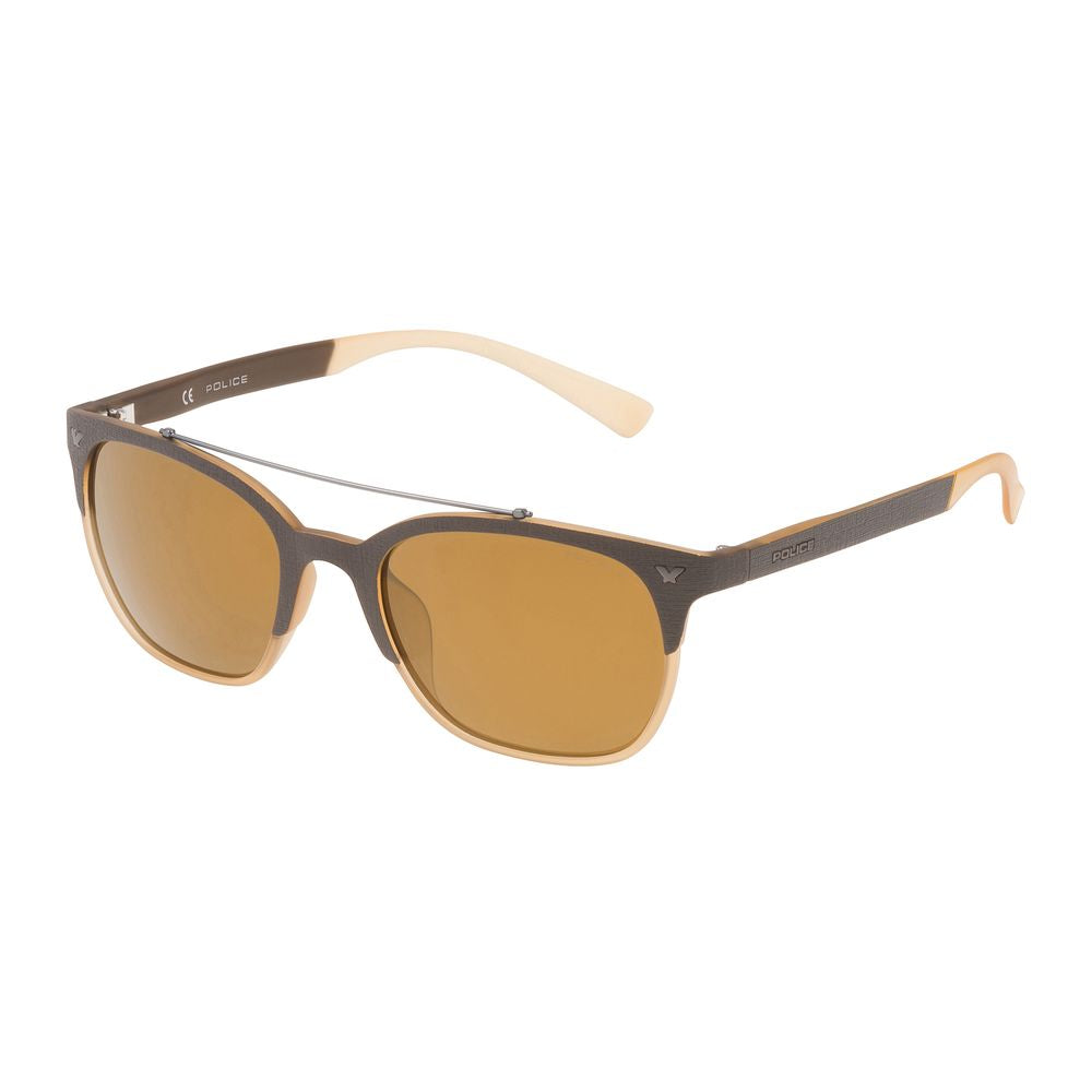 Brown Injected Sunglasses