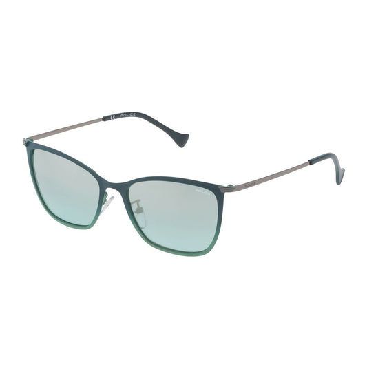 Green Metal Sunglasses