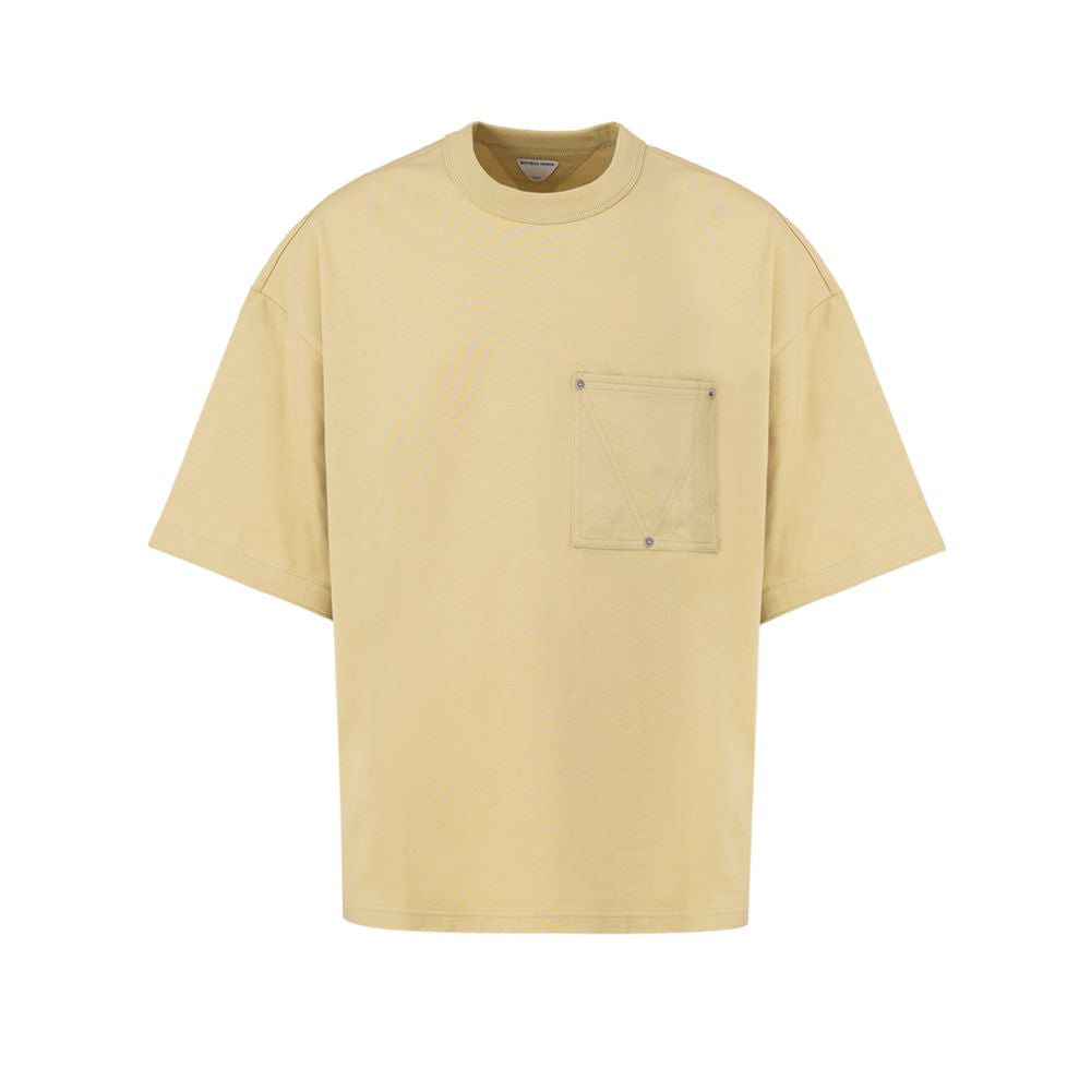 Beige Cotton T-Shirt