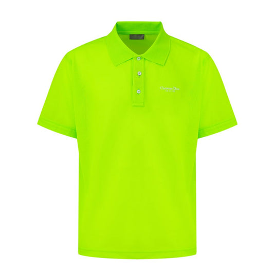 Polo de algodón verde