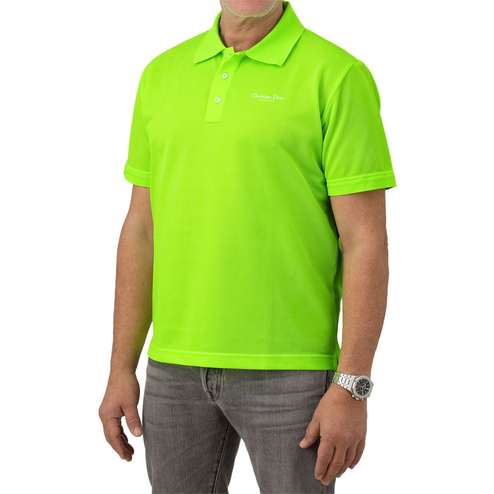 Polo de algodón verde