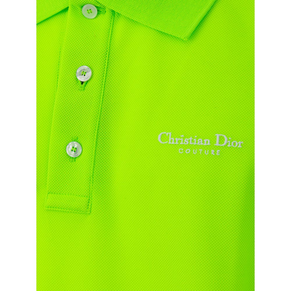 Polo de algodón verde