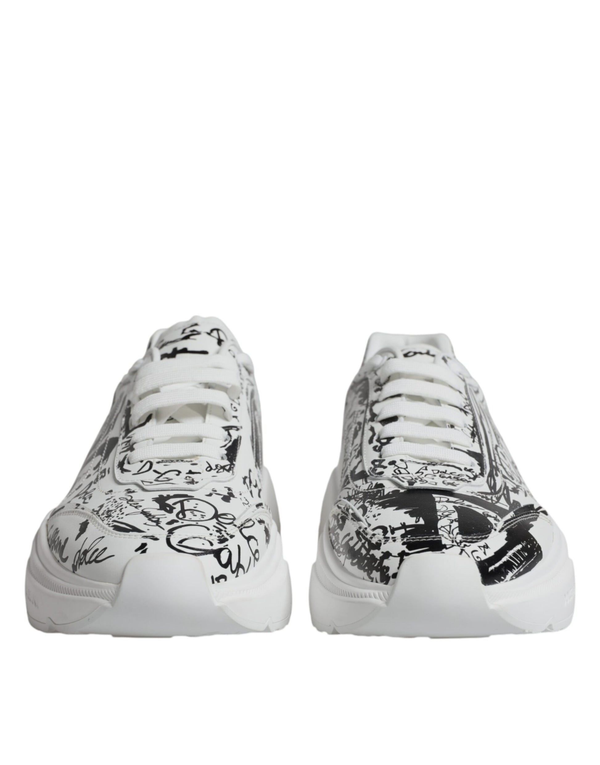 White Black Graffiti Daymaster Sneakers Shoes