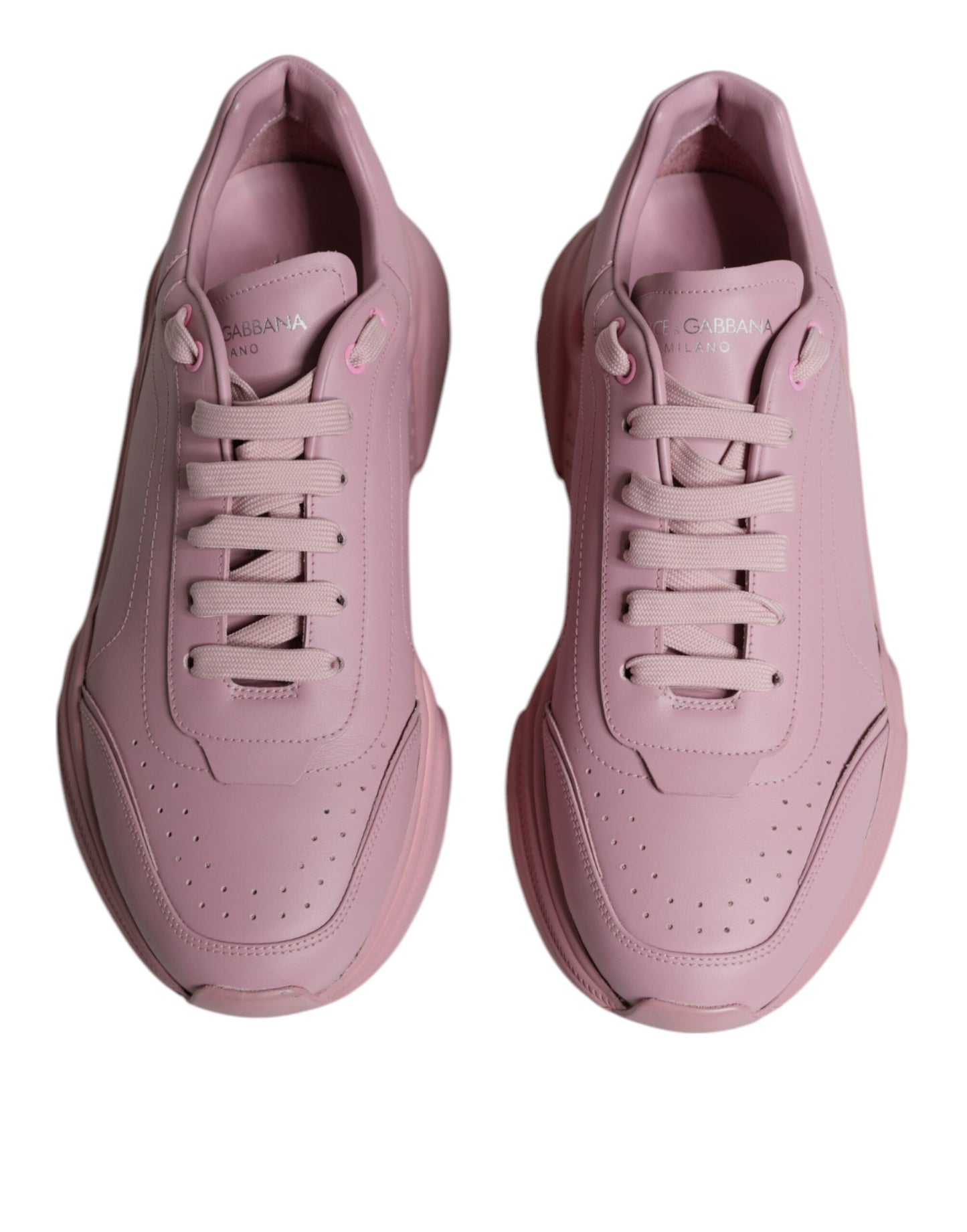 Pink Leather Daymaster Low Top Sneakers Shoes