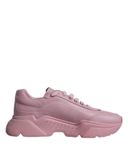 Pink Leather Daymaster Low Top Sneakers Shoes