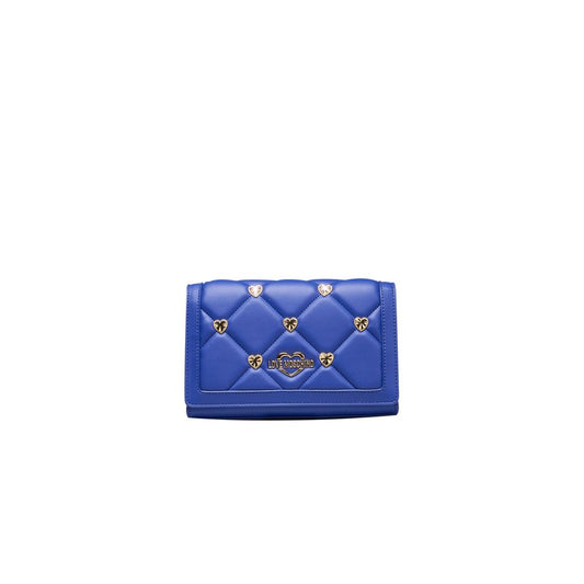 Bolso bandolera de mujer de polietileno azul