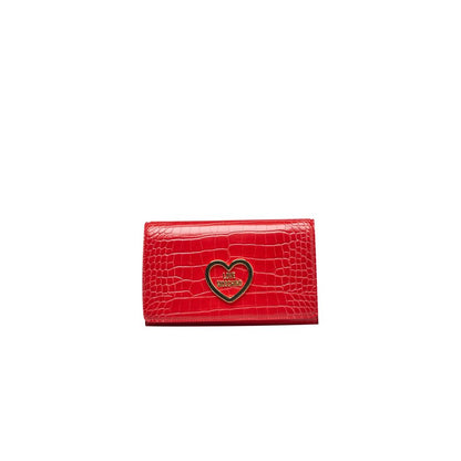 Bolso bandolera de mujer de polietileno rojo