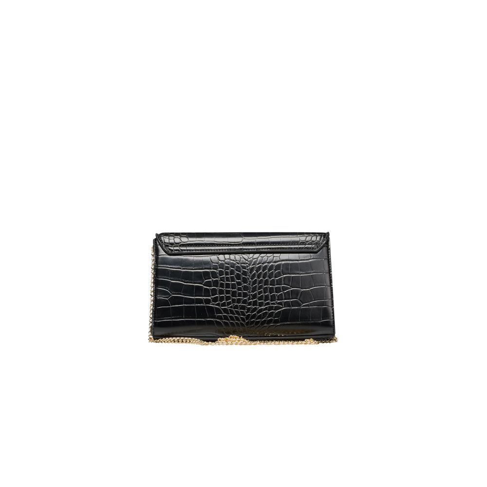 Bolso bandolera de mujer de polietileno negro