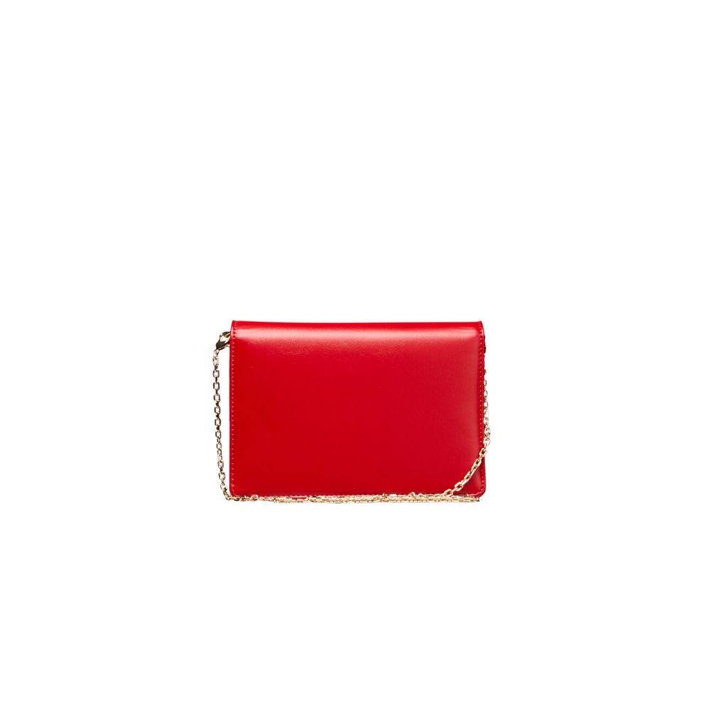 Bolso bandolera de mujer de polietileno rojo