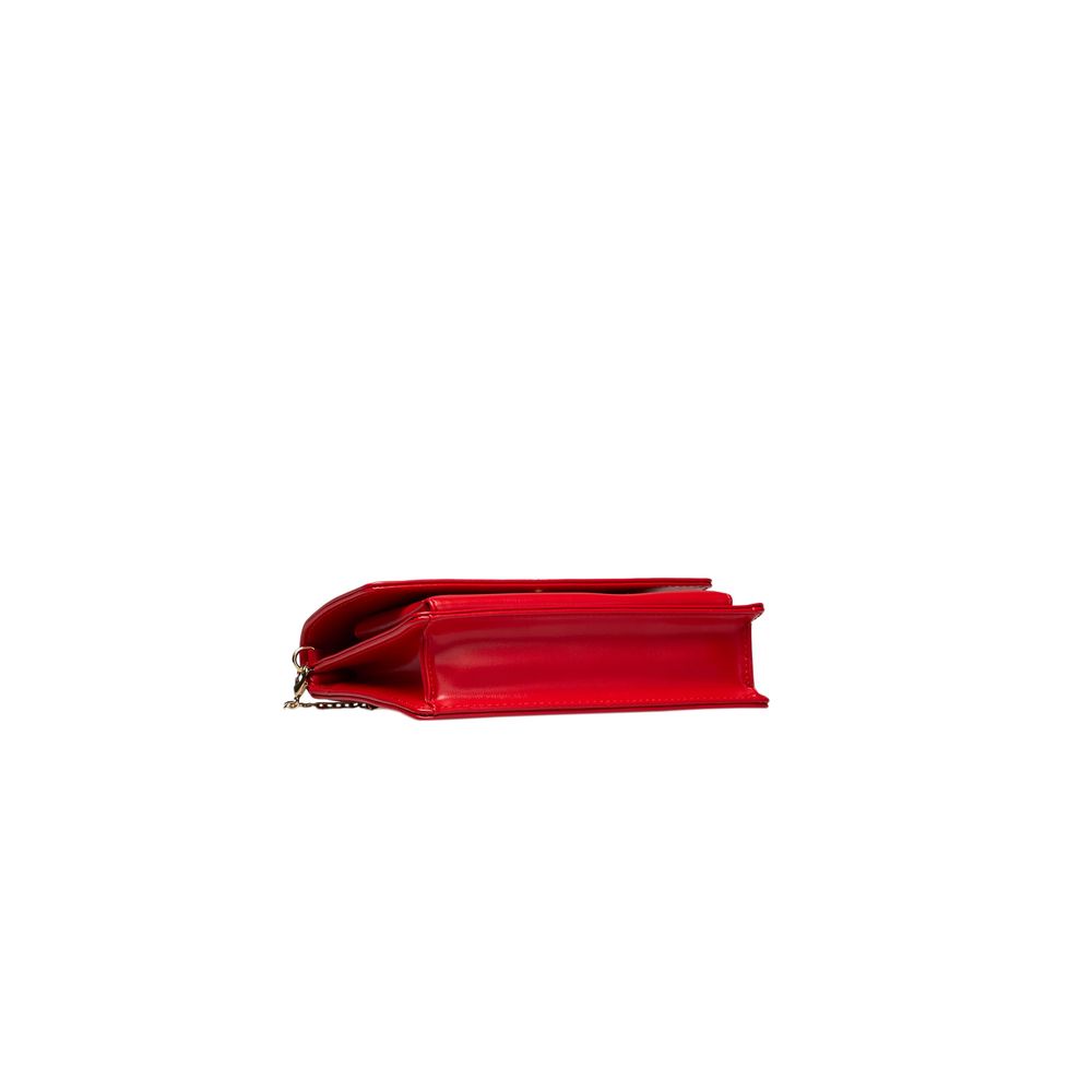 Bolso bandolera de mujer de polietileno rojo