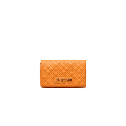 Bolso bandolera de polietileno naranja