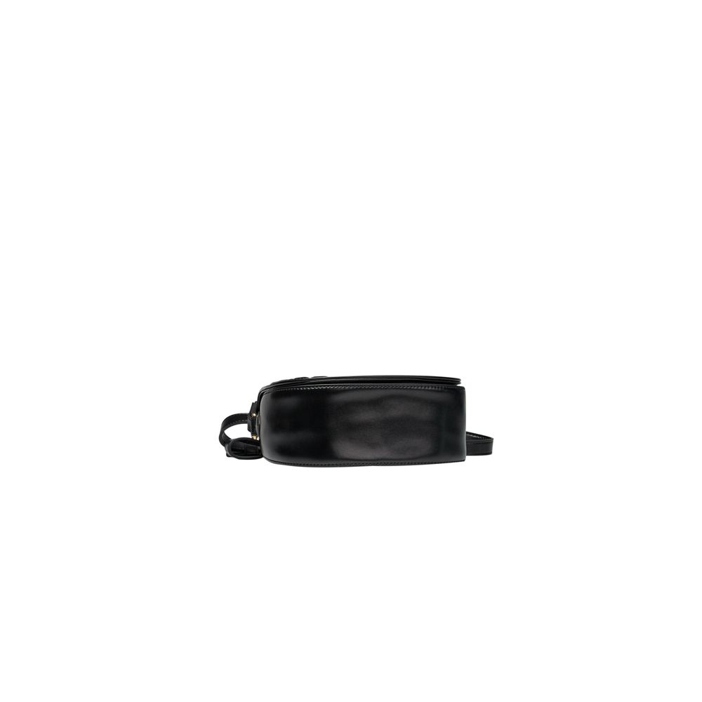 Bolso bandolera de mujer de polietileno negro