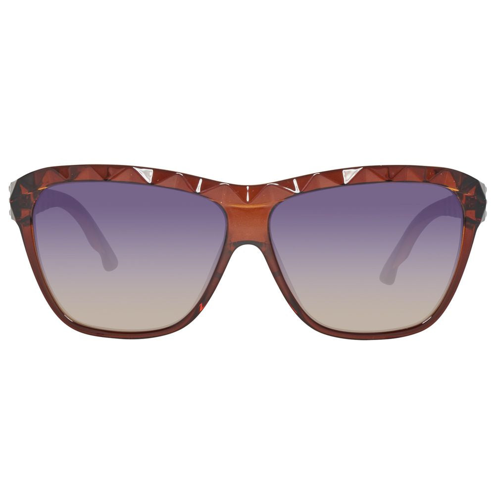 Brown Injected Sunglasses