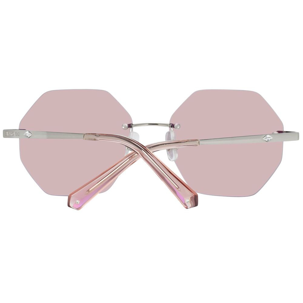 Silver Metal Sunglasses