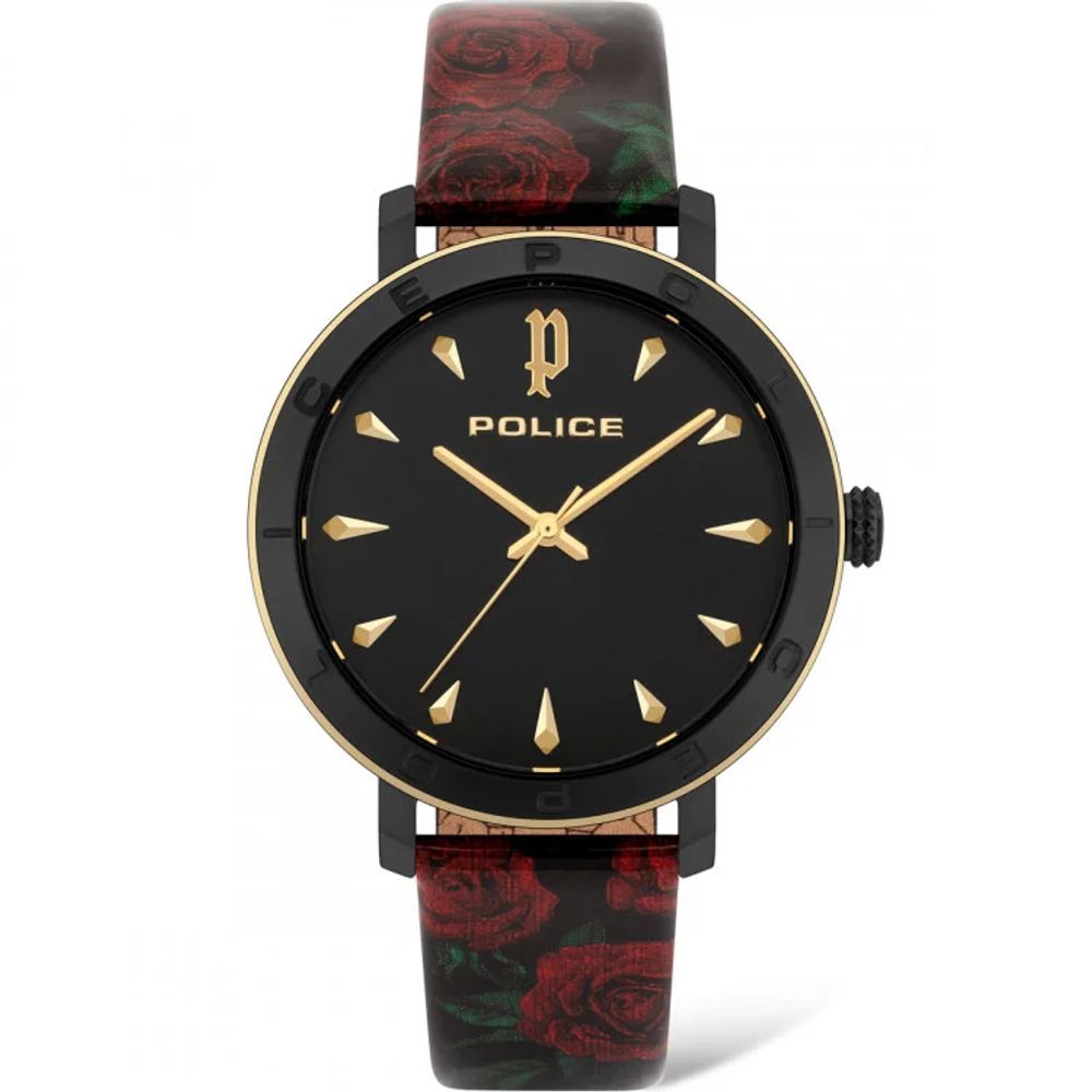 Reloj de acero inoxidable rojo