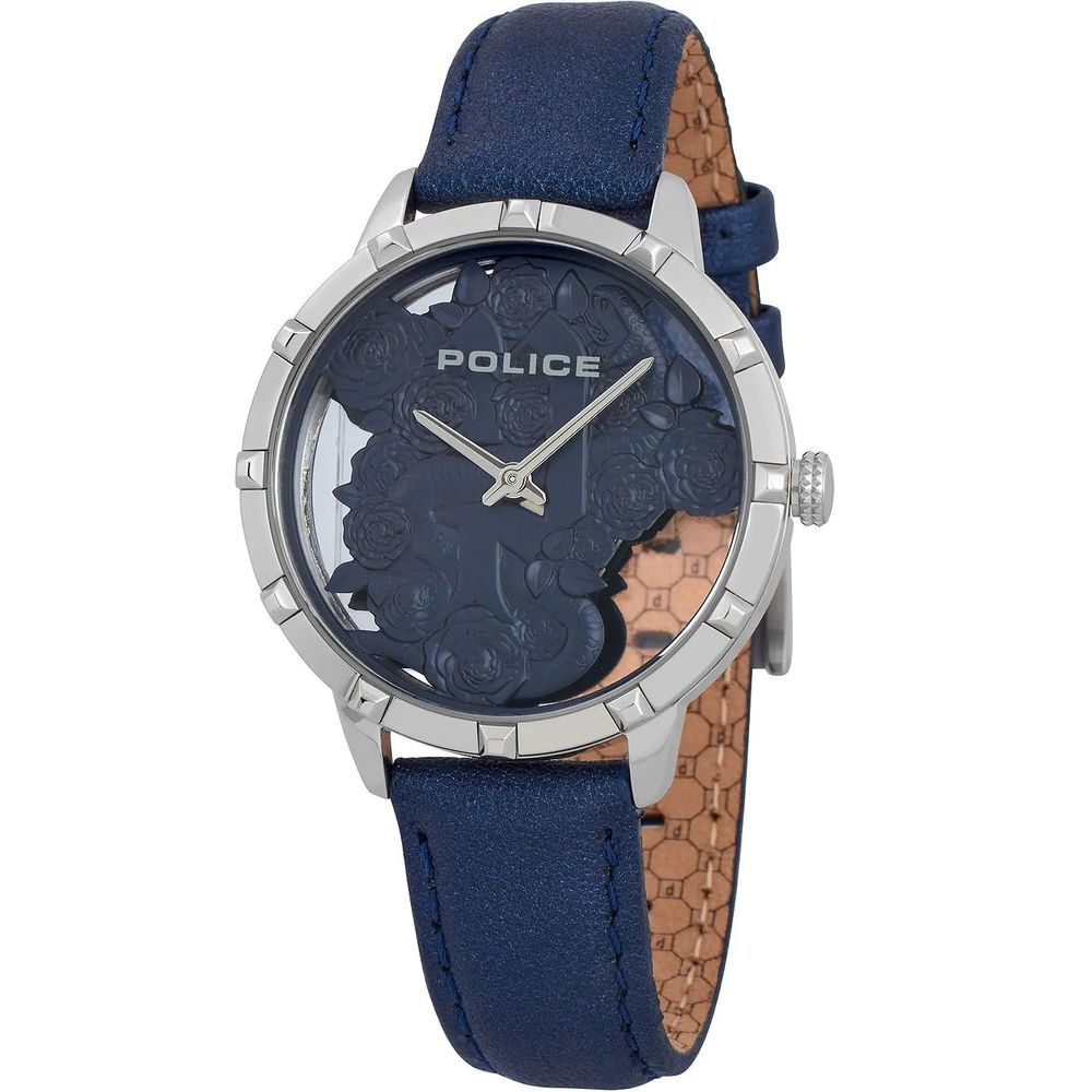 Blue Leather Watch