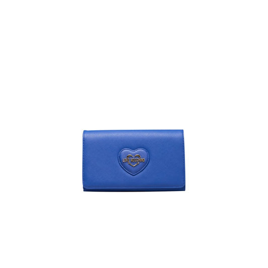 Bolso bandolera de mujer de polietileno azul