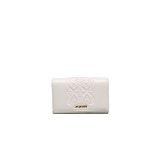 Bolso bandolera de mujer de polietileno blanco