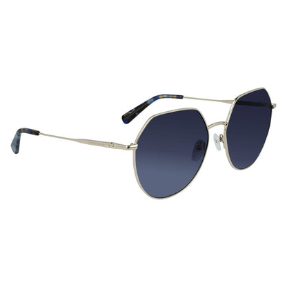 Bicolor Metal Sunglasses