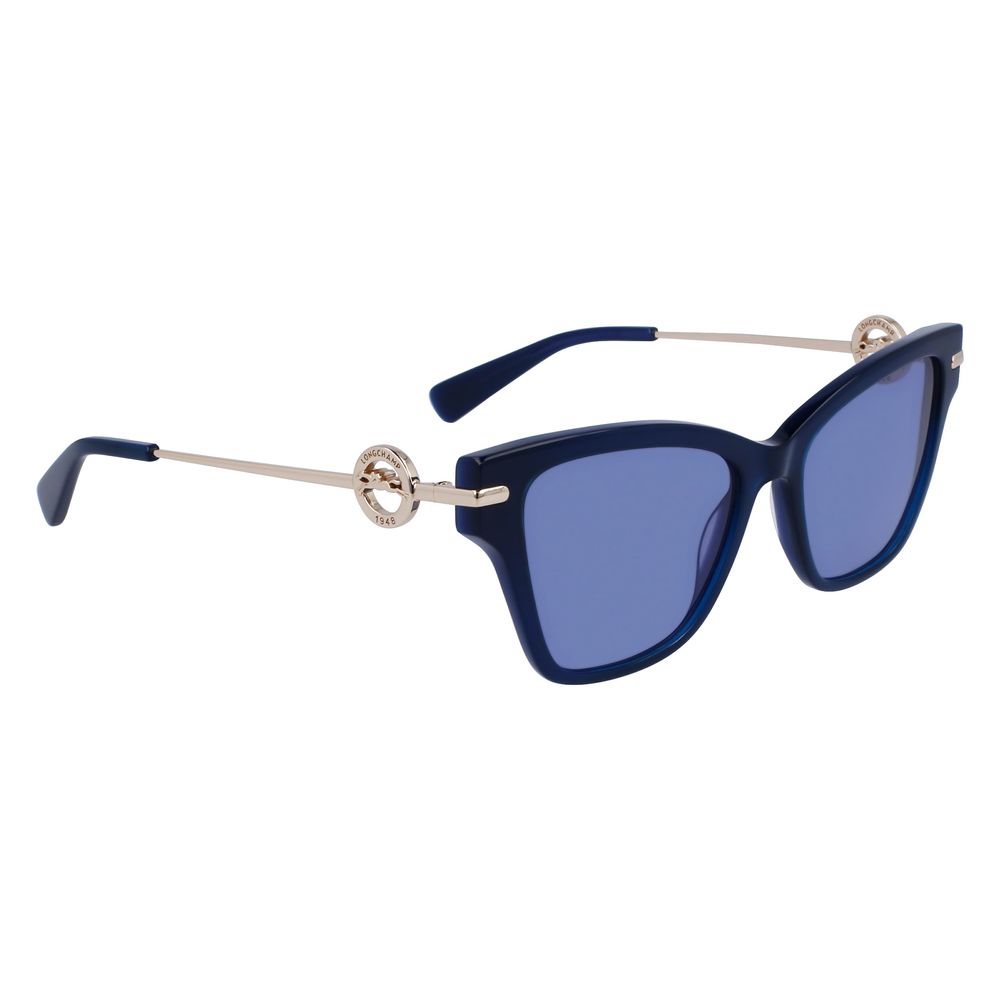 Blue Acetate Sunglasses