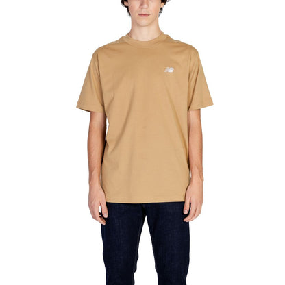 Beige Cotton T-Shirt