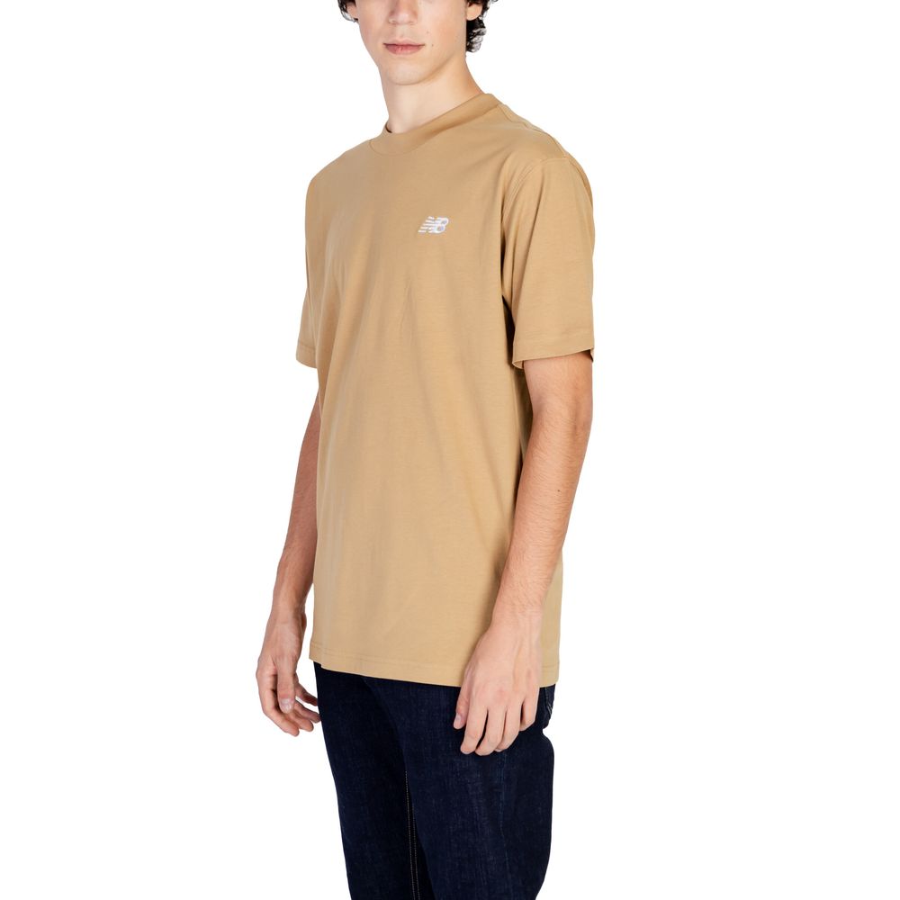 Beige Cotton T-Shirt