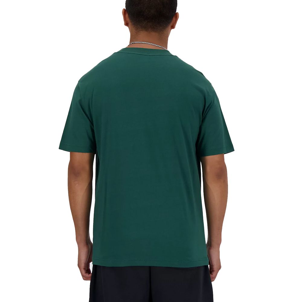 Camiseta verde de algodón