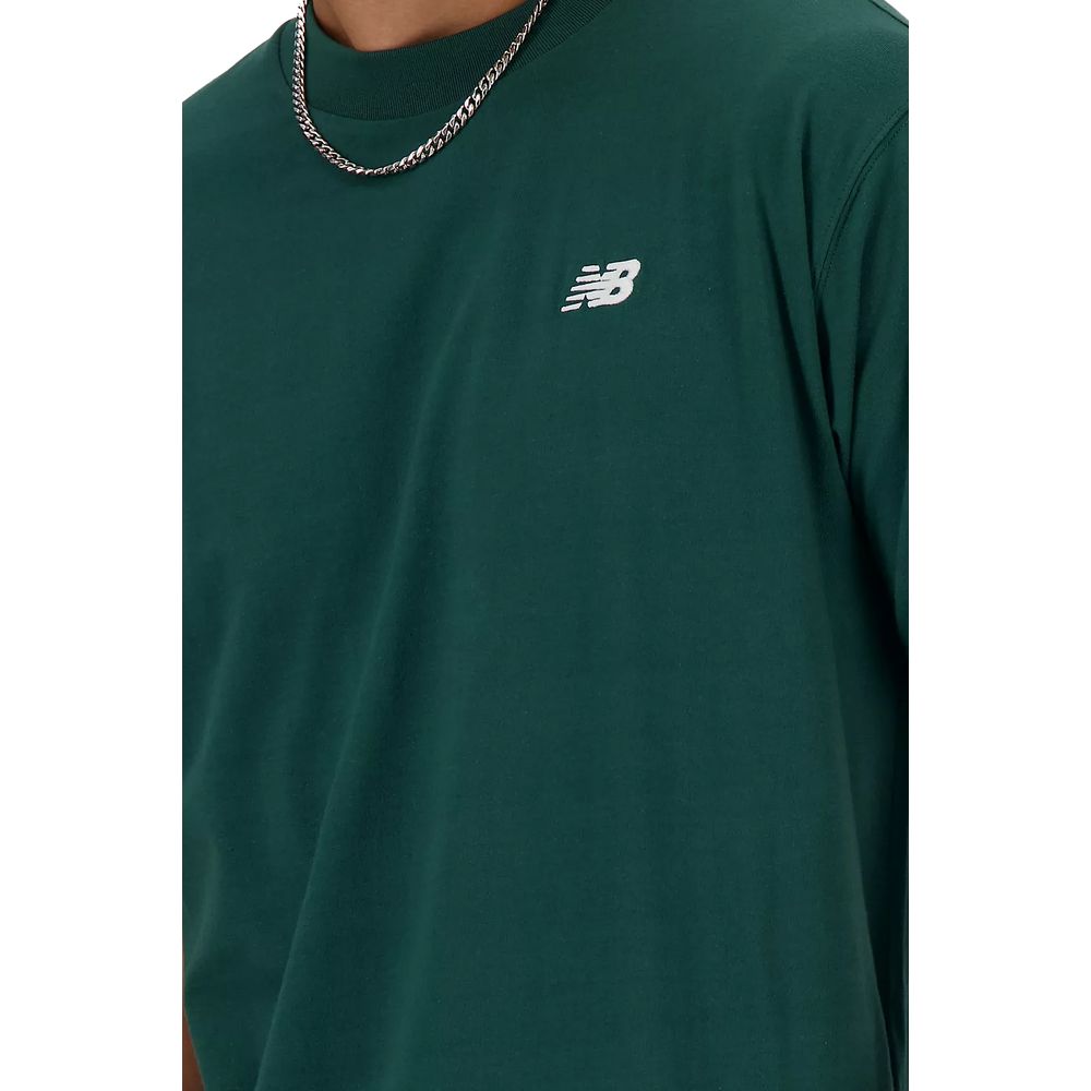 Camiseta verde de algodón