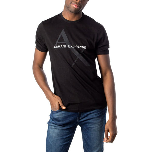 Black Cotton T-Shirt