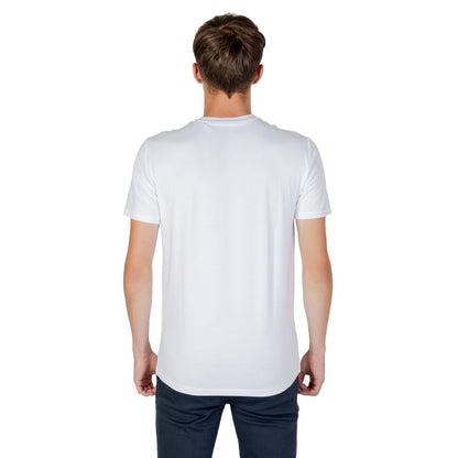 Camiseta de algodón blanca