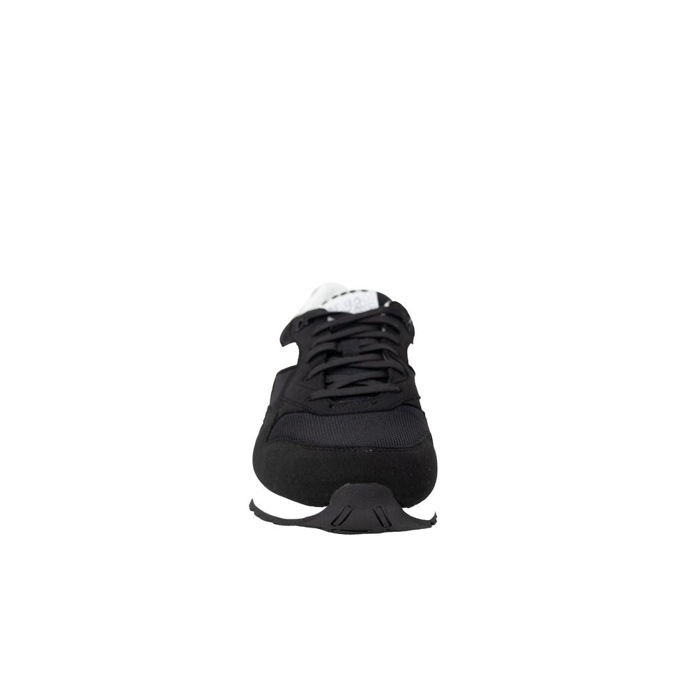 Black Fabric Sneaker