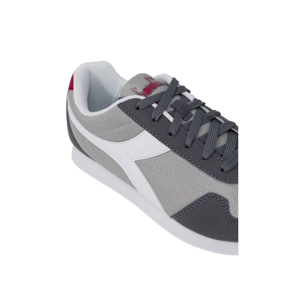 Zapatilla deportiva de poliéster gris