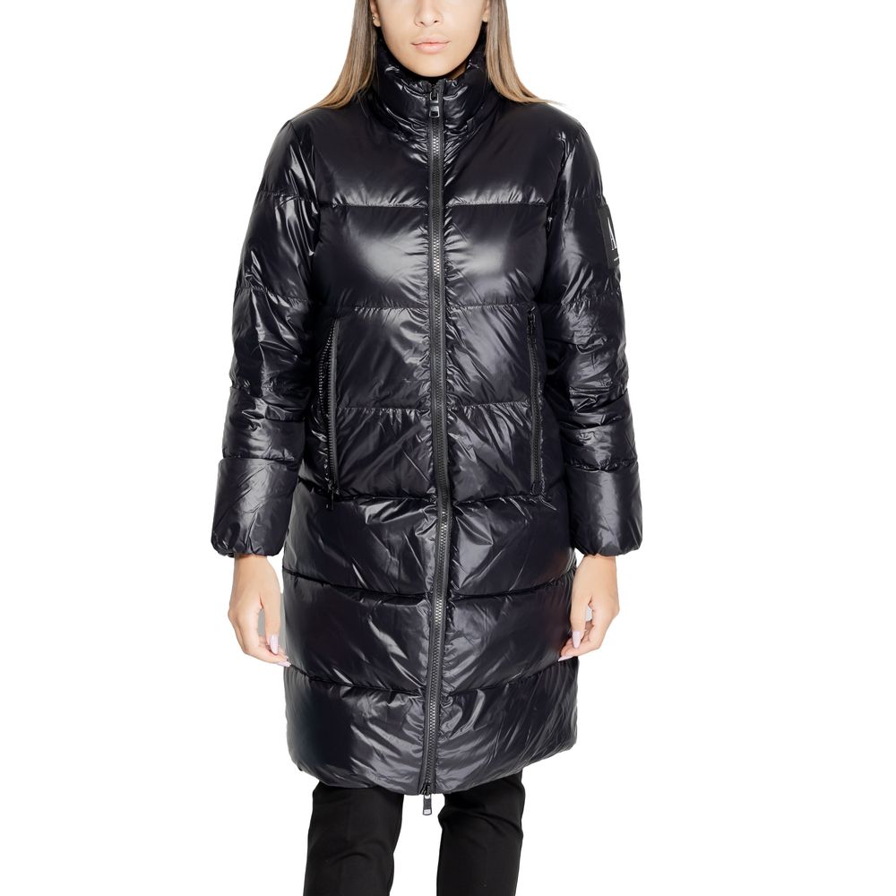 Black Polyamide Jackets & Coat