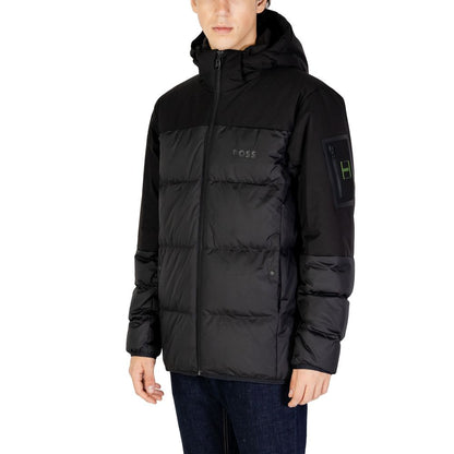 Black Recycled Polyester Jacket