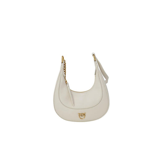 Bolso de piel blanco