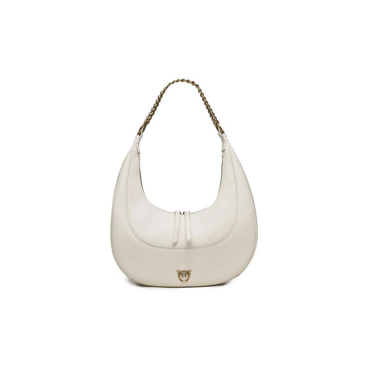 Bolso de piel blanco