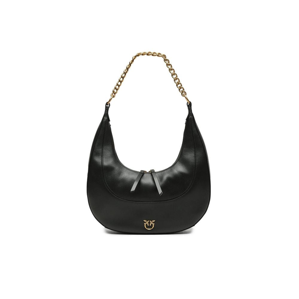 Bolso de piel negro